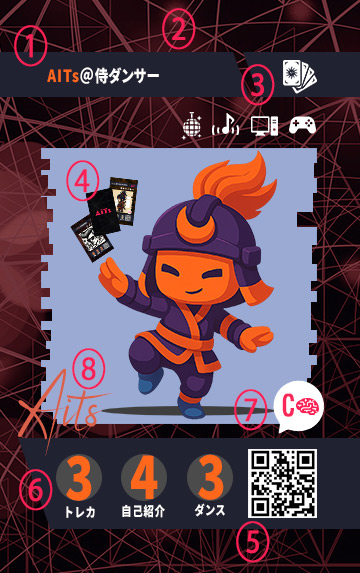 AITs　名刺サンプル